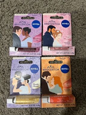 Nivea “Bridgerton” Lip Balm Variety Bundle